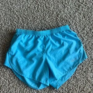 size x-small blue nike running shorts